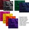 FabricLA Faux Fur Fabric - 8 Pieces Square Fur Material Fabric - 10” X 10” Inches (25cm x 25cm) - Shaggy Fur Patches Fabric Cuts Chair Cover Seat Cushion for DIY Craft